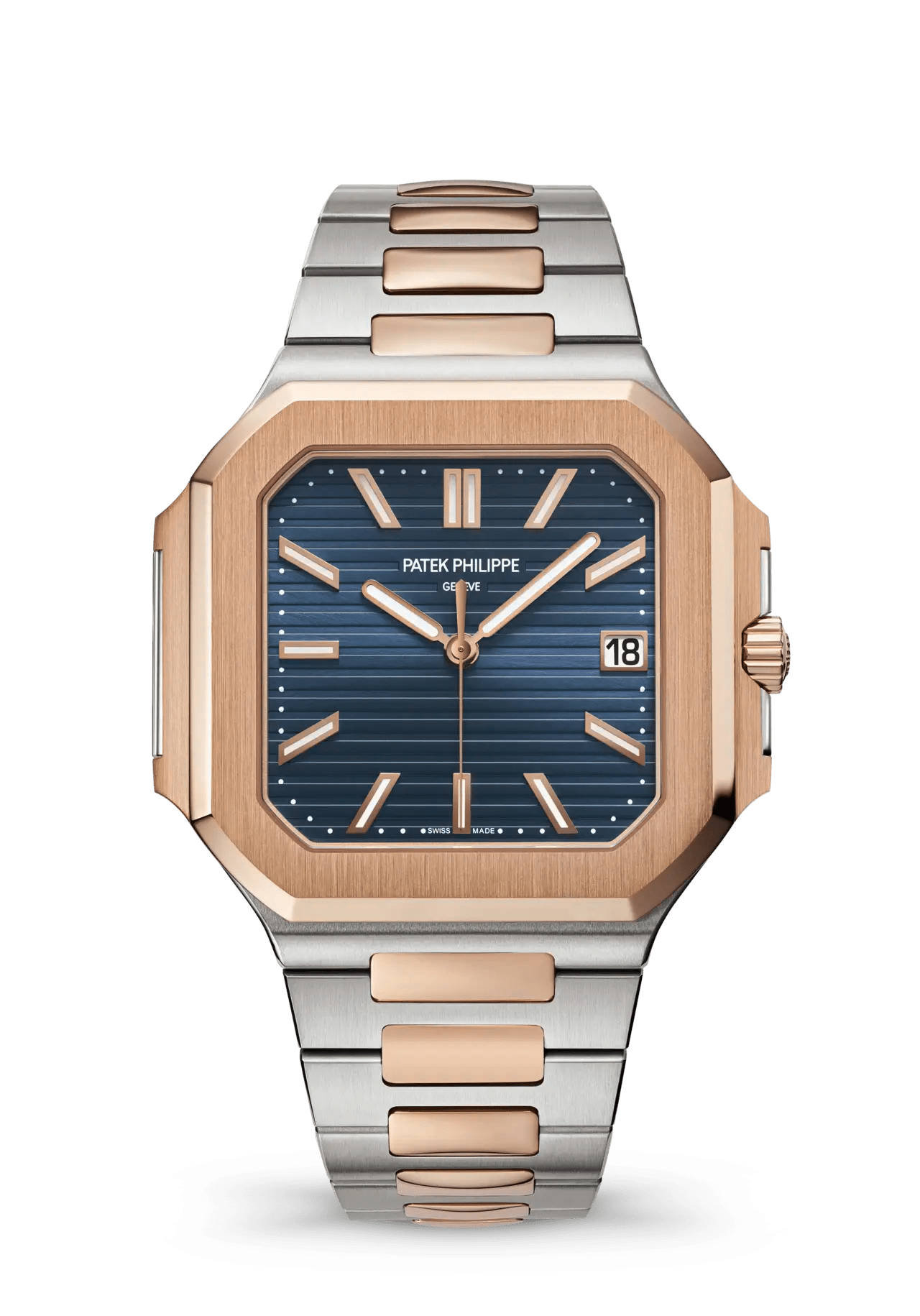 Cubitus 5821/1AR-001 in steel and rose gold