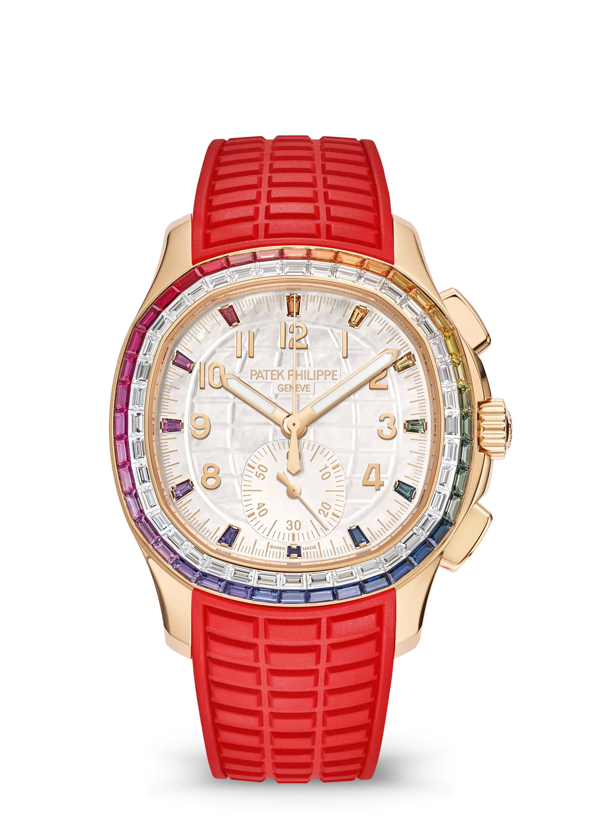Patek Philippe Aquanaut Luce "Rainbow" Chronograph, Joaillerie 7968