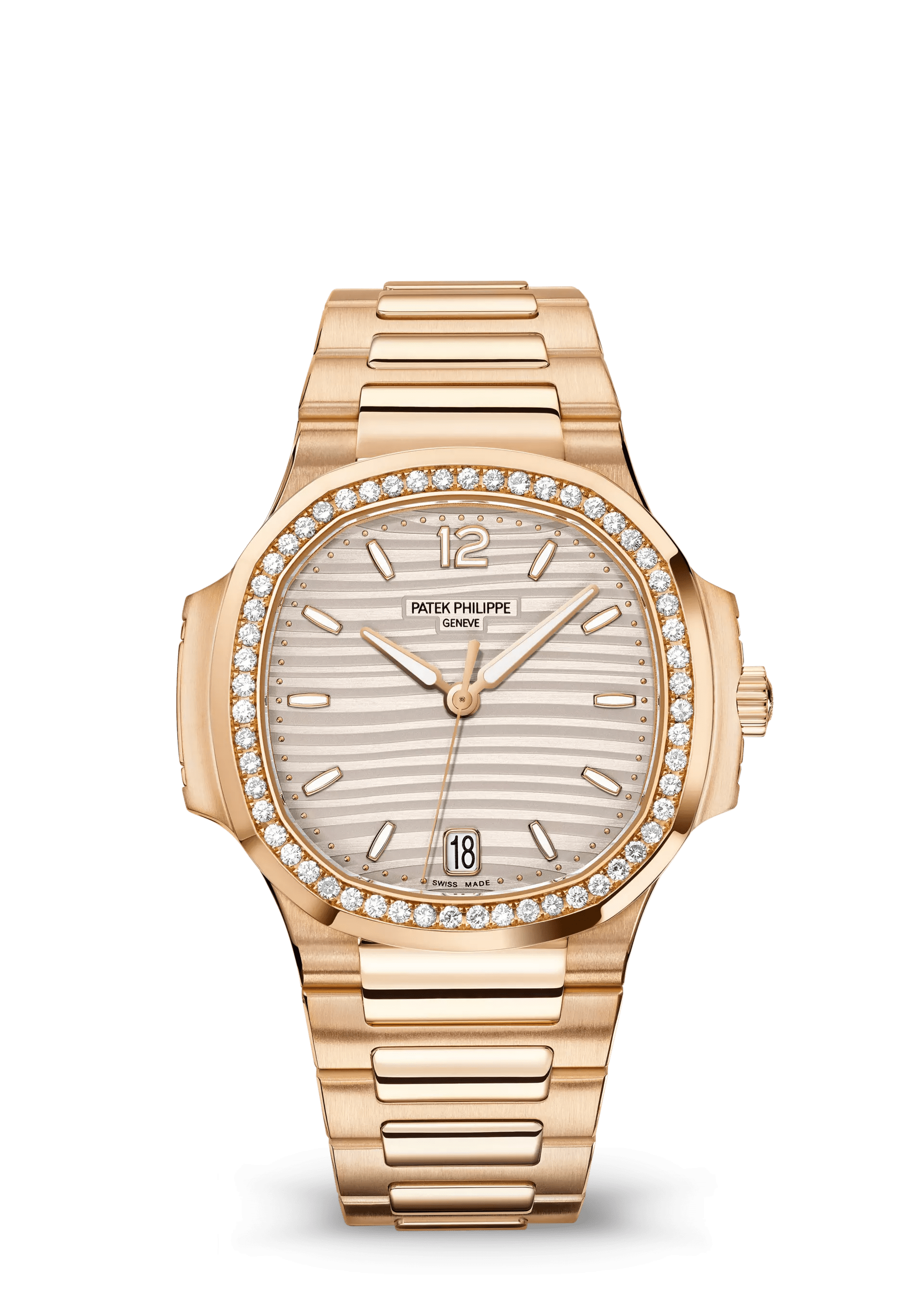 Patek Philippe Nautilus Date, Sweep Seconds 7118/1200R-001