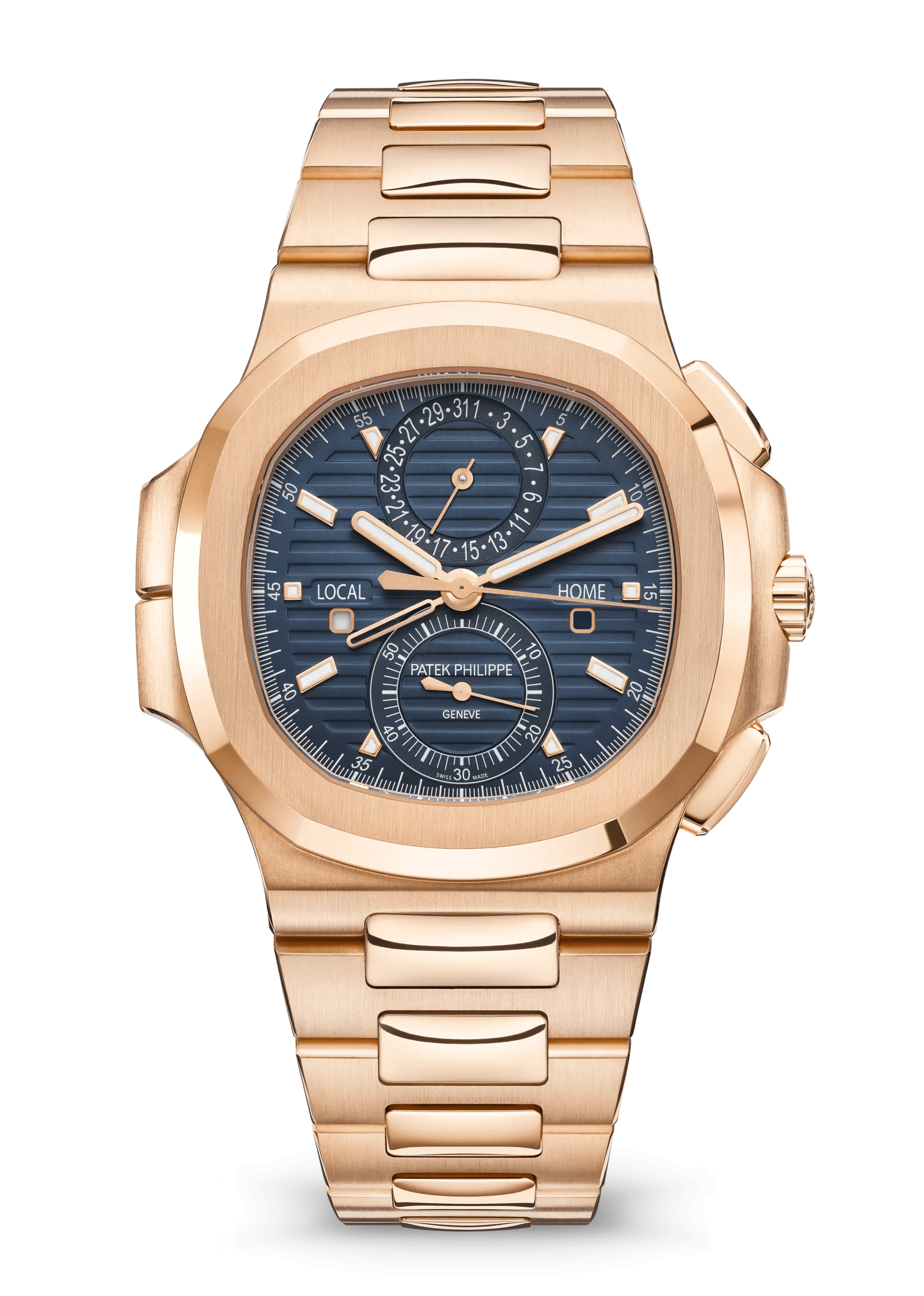 Patek Philippe Nautilus Flyback Chronograph, Travel Time 5990/1R-001