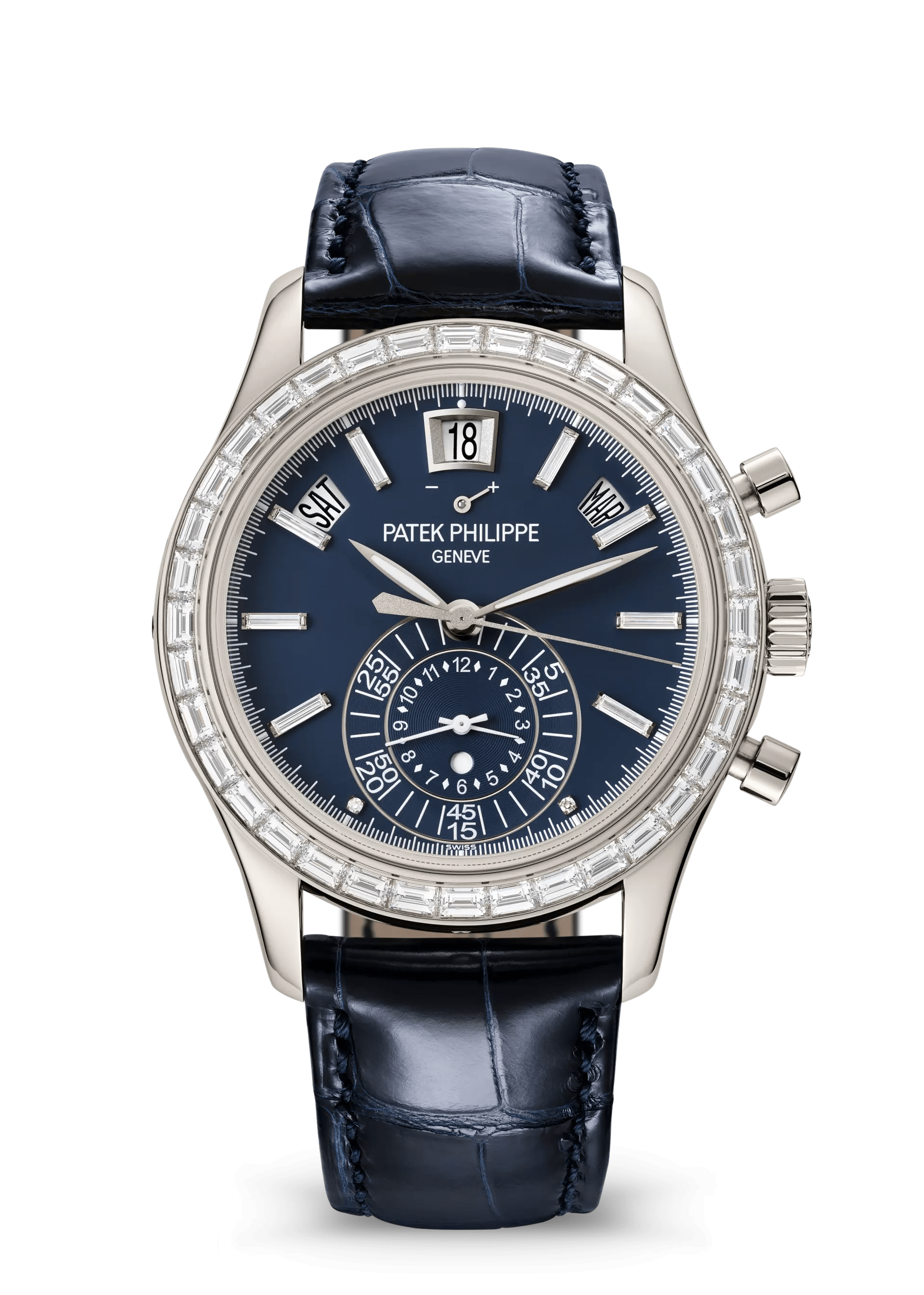 Patek Philippe Complications Flyback Chronograph, Annual Calendar, Joaillerie 5961