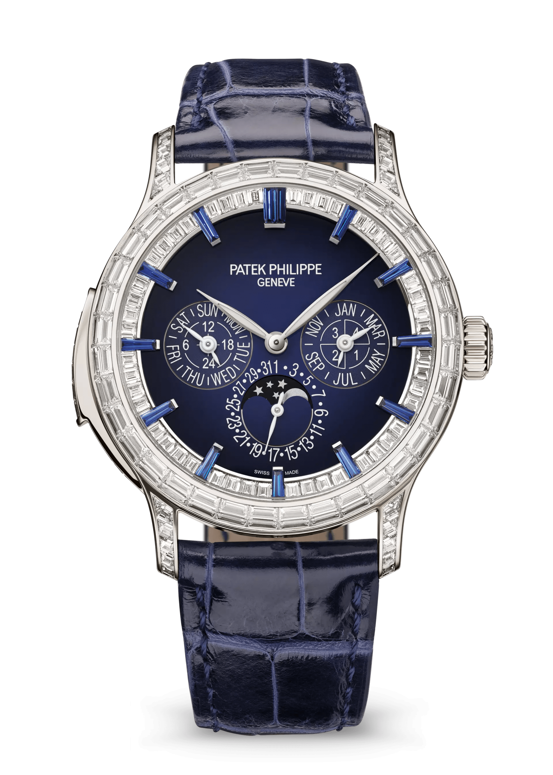 Patek Philippe Grand Complications Minute Repeater, Perpetual Calendar, Haute Joaillerie 5374/300P-001