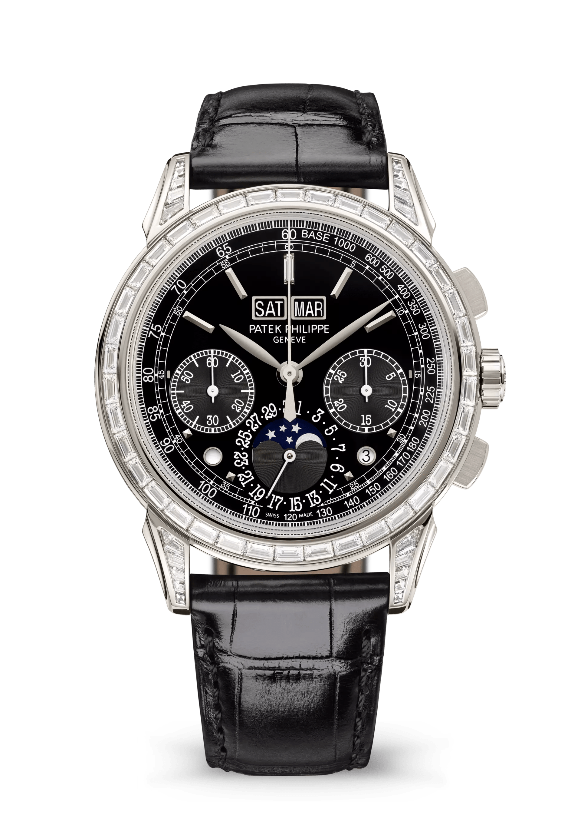 Patek Philippe Grand Complications Chronograph, Perpetual Calendar, Joaillerie 5271P-010
