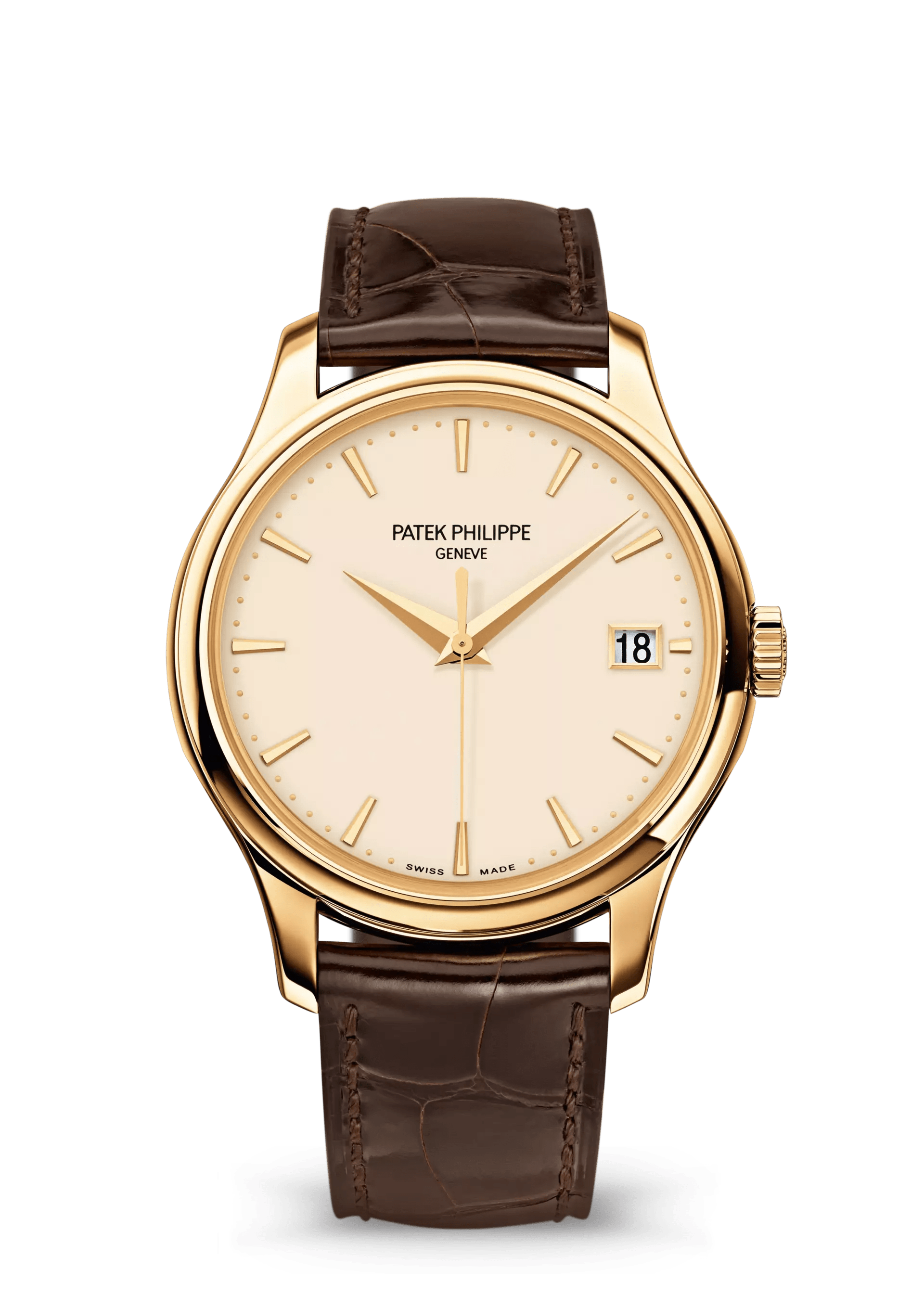 Patek Philippe Calatrava Date, Sweep Seconds 5227J-001
