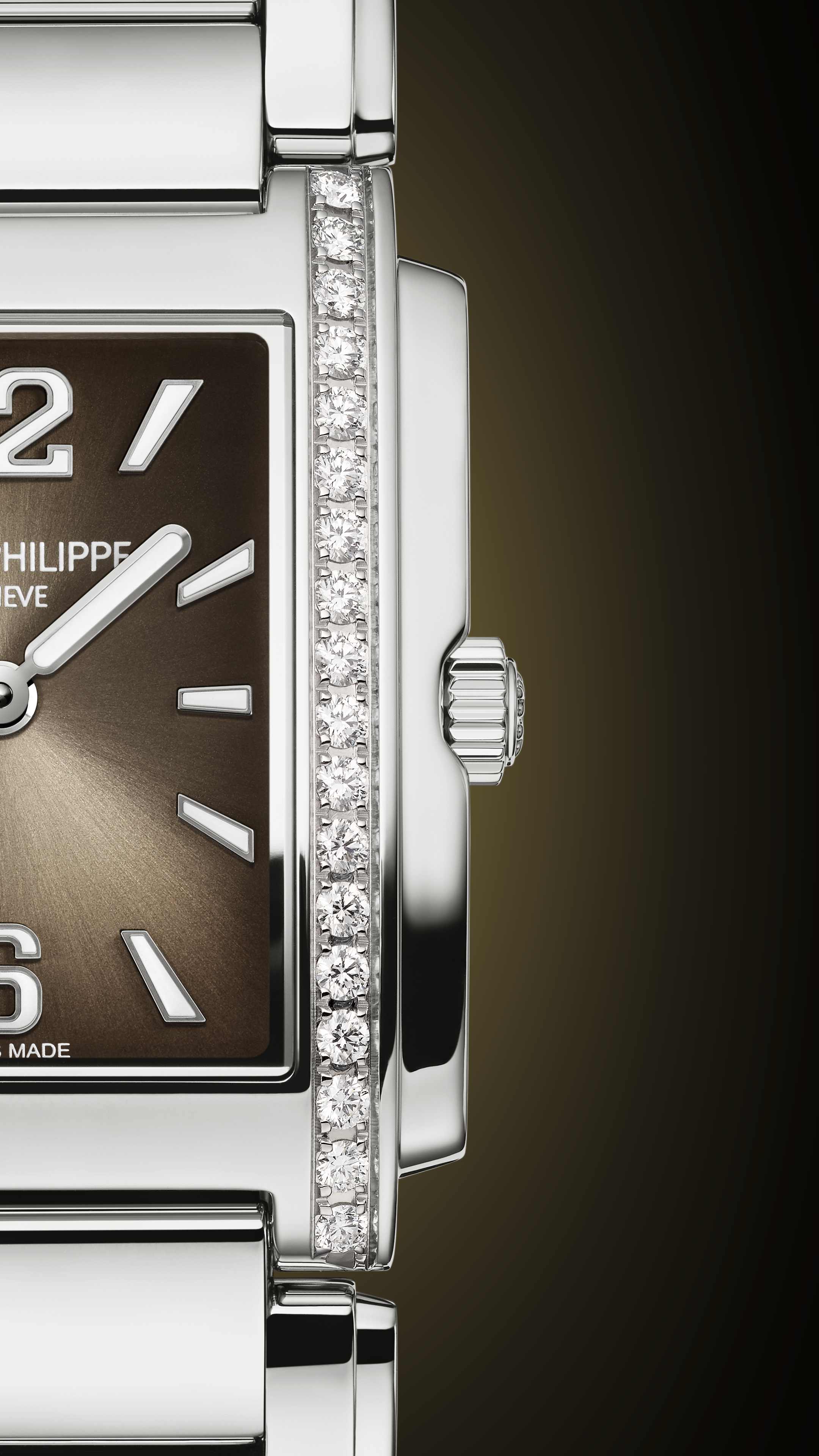 Patek Philippe steel watches　高級時計 Twenty~4 Stainless Steel Blue Sunburst Dial Watch ref. 4910