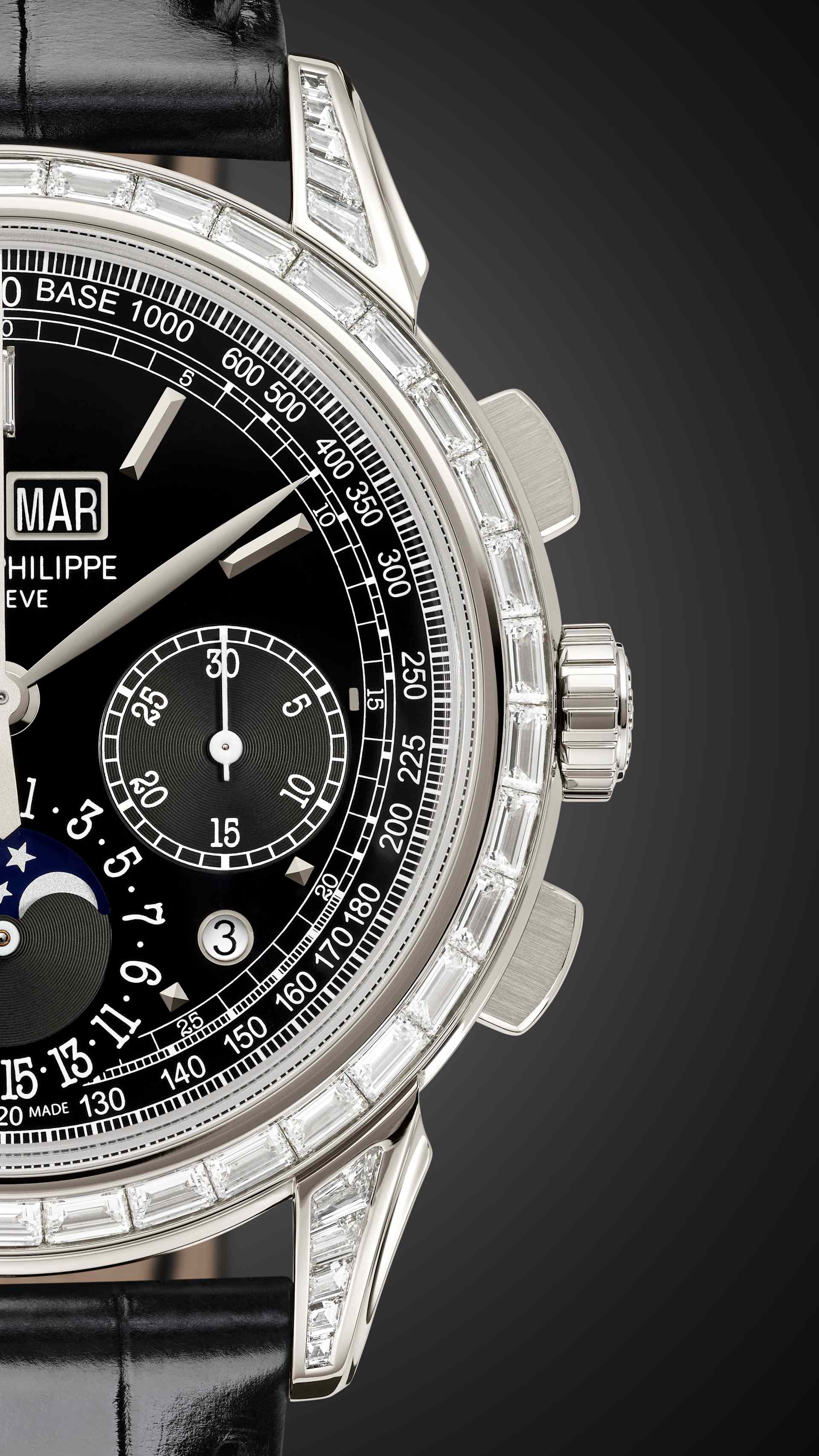 超级复杂功能系列黑色表盘计时腕表Ref. 5271P-010 | Patek Philippe