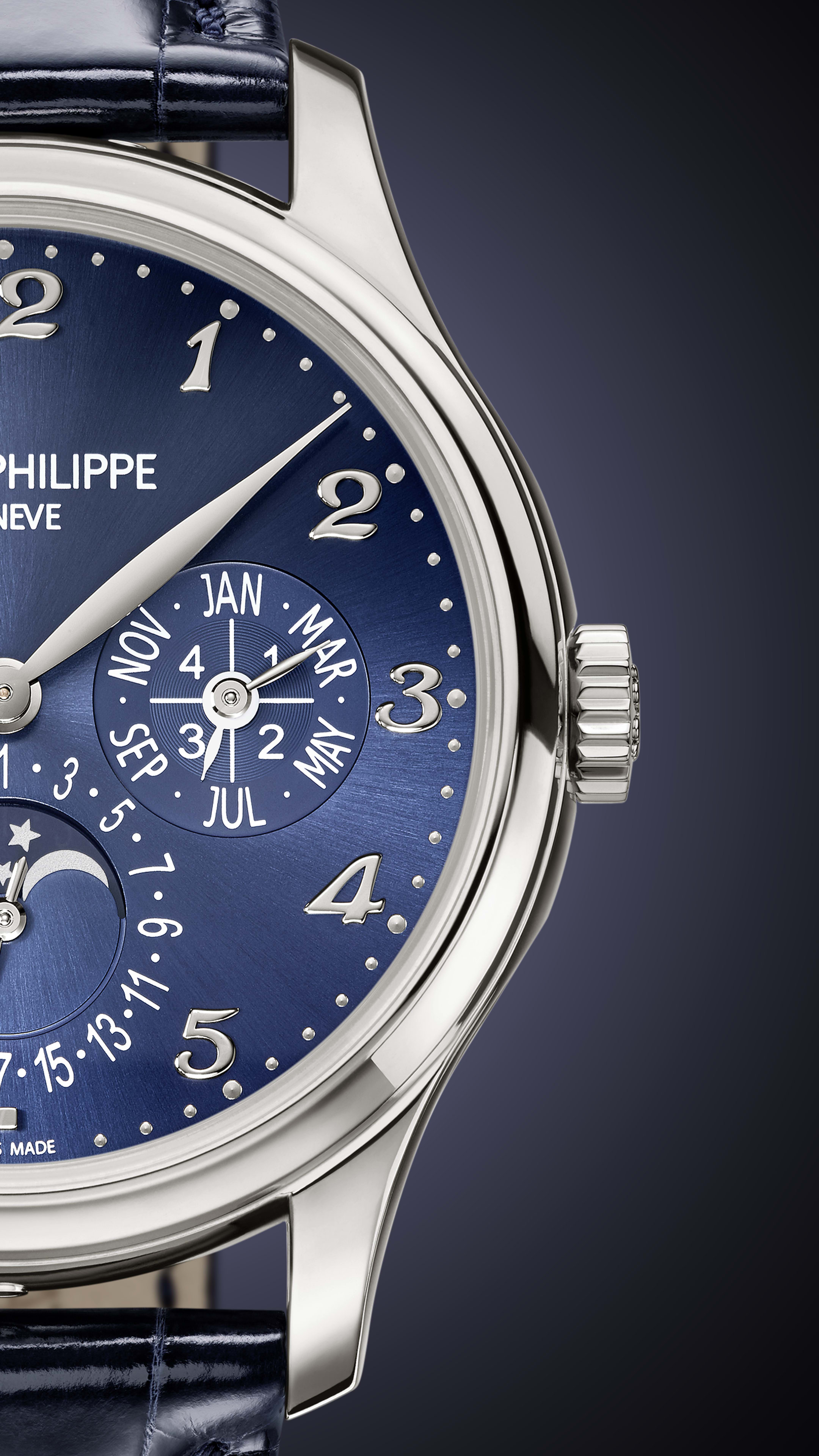 Grand Complications Blue Dial Perpetual Calendar ref. 5327G-001