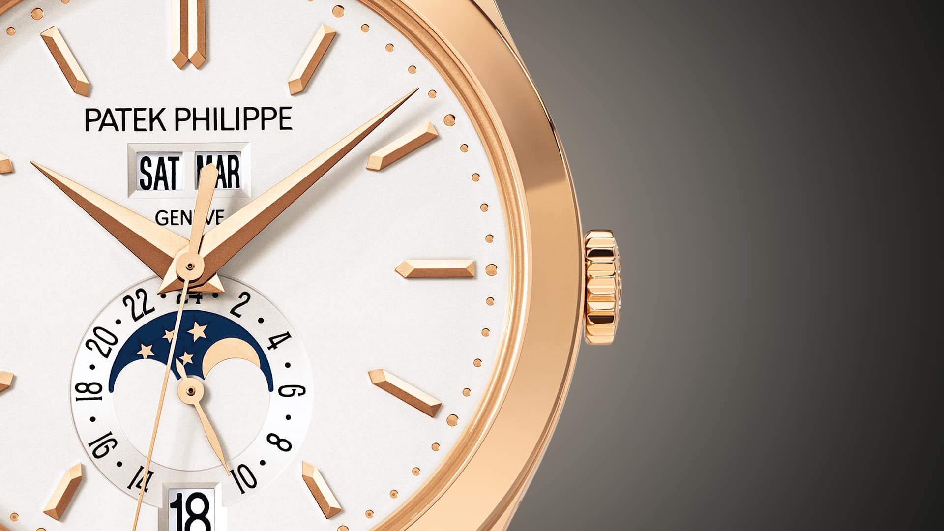 复杂功能系列玫瑰金银色表盘腕表Ref. 5396R-011 | Patek Philippe