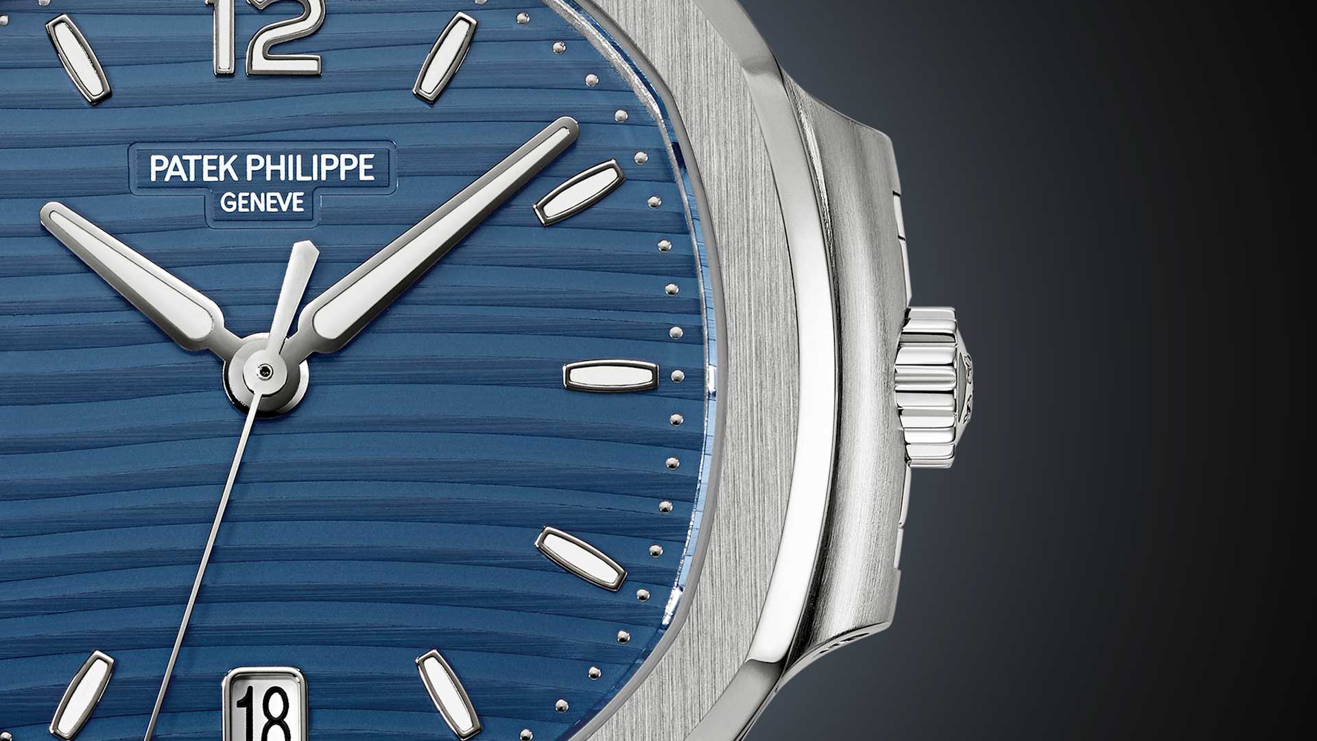 Nautilus系列女士蓝色表盘不锈钢款腕表Ref. 7118/1A-001 | Patek Philippe