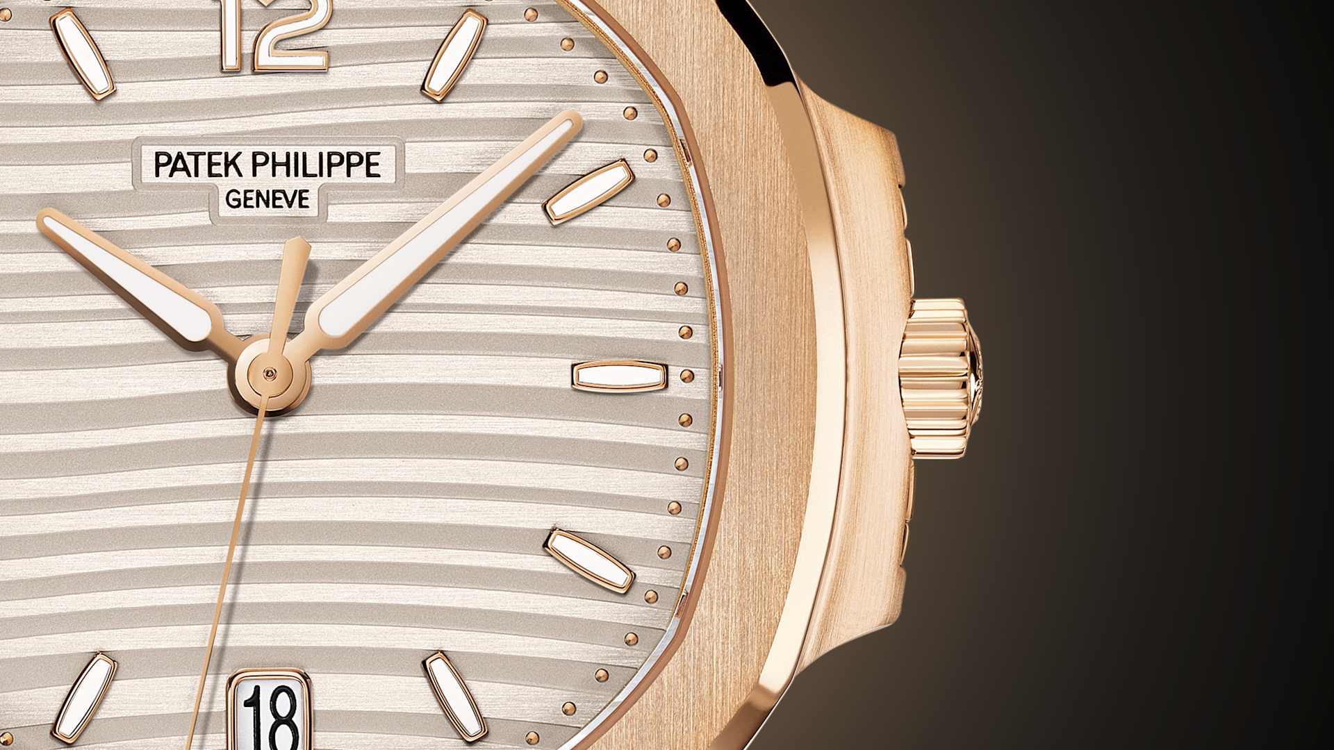 ローズゴールド仕様ノーチラス7118/1R-001モデル | Patek Philippe