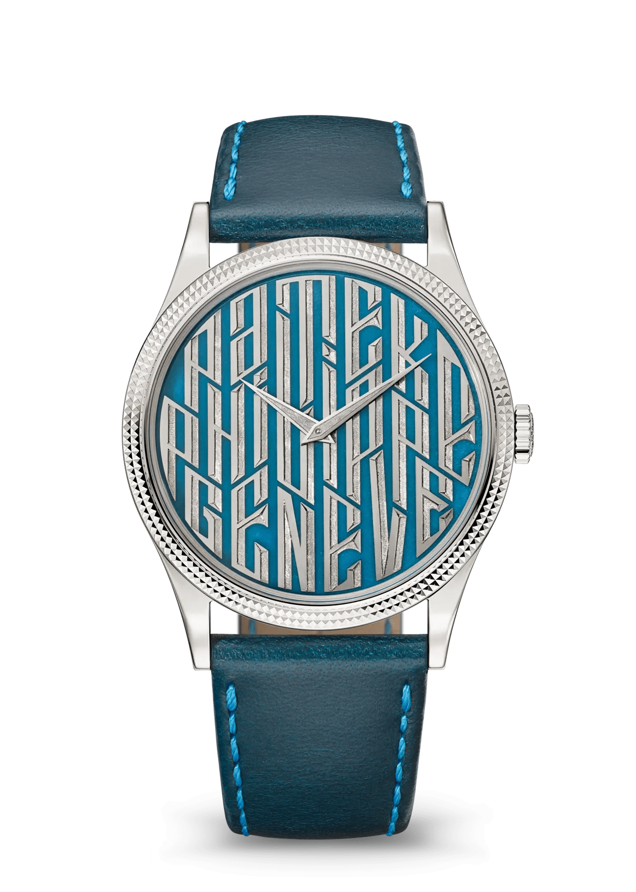 Rare Handcrafts 5177G-056 — Blue typography