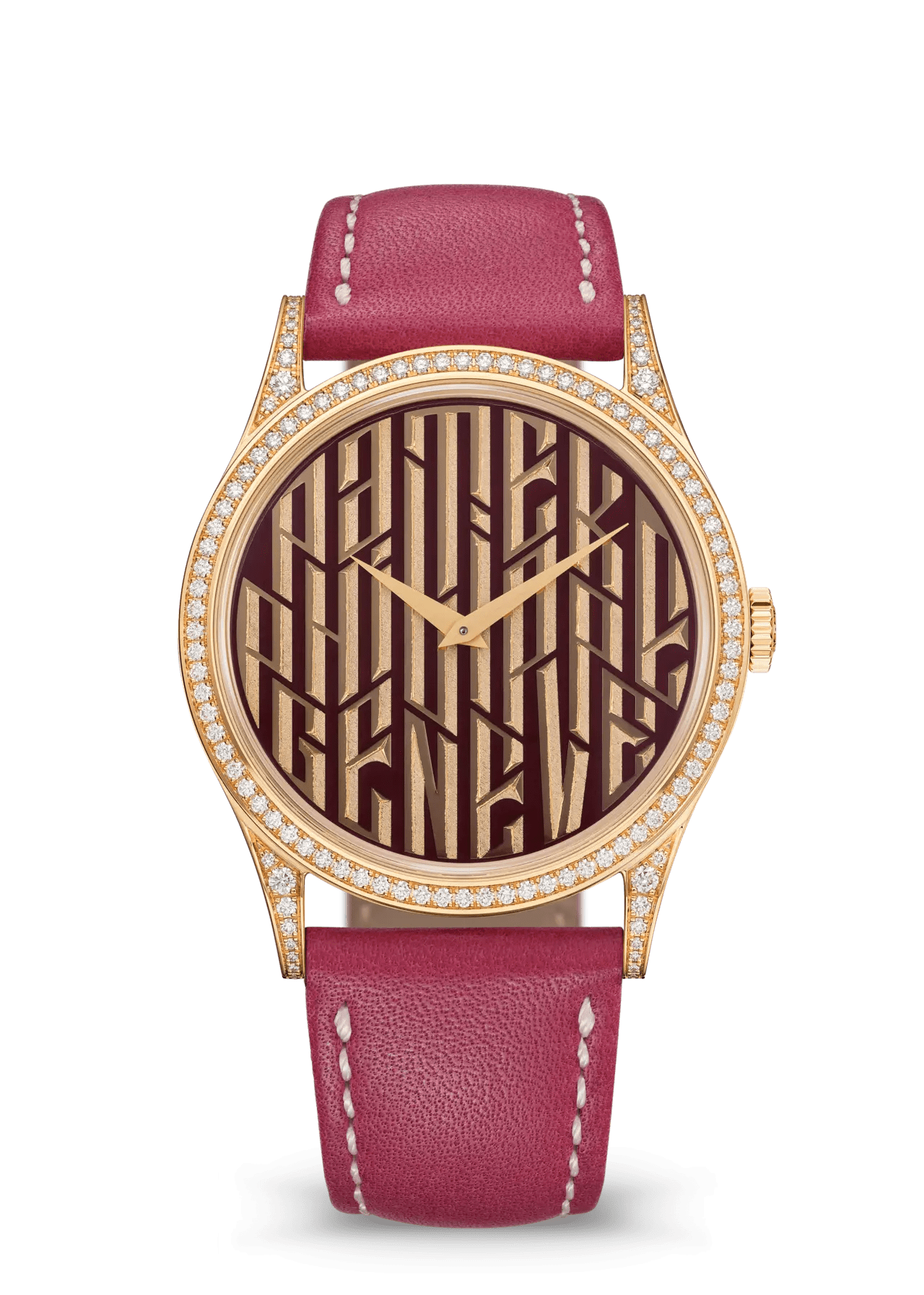 Rare Handcrafts 5077/100R-068 — Pink Typography
