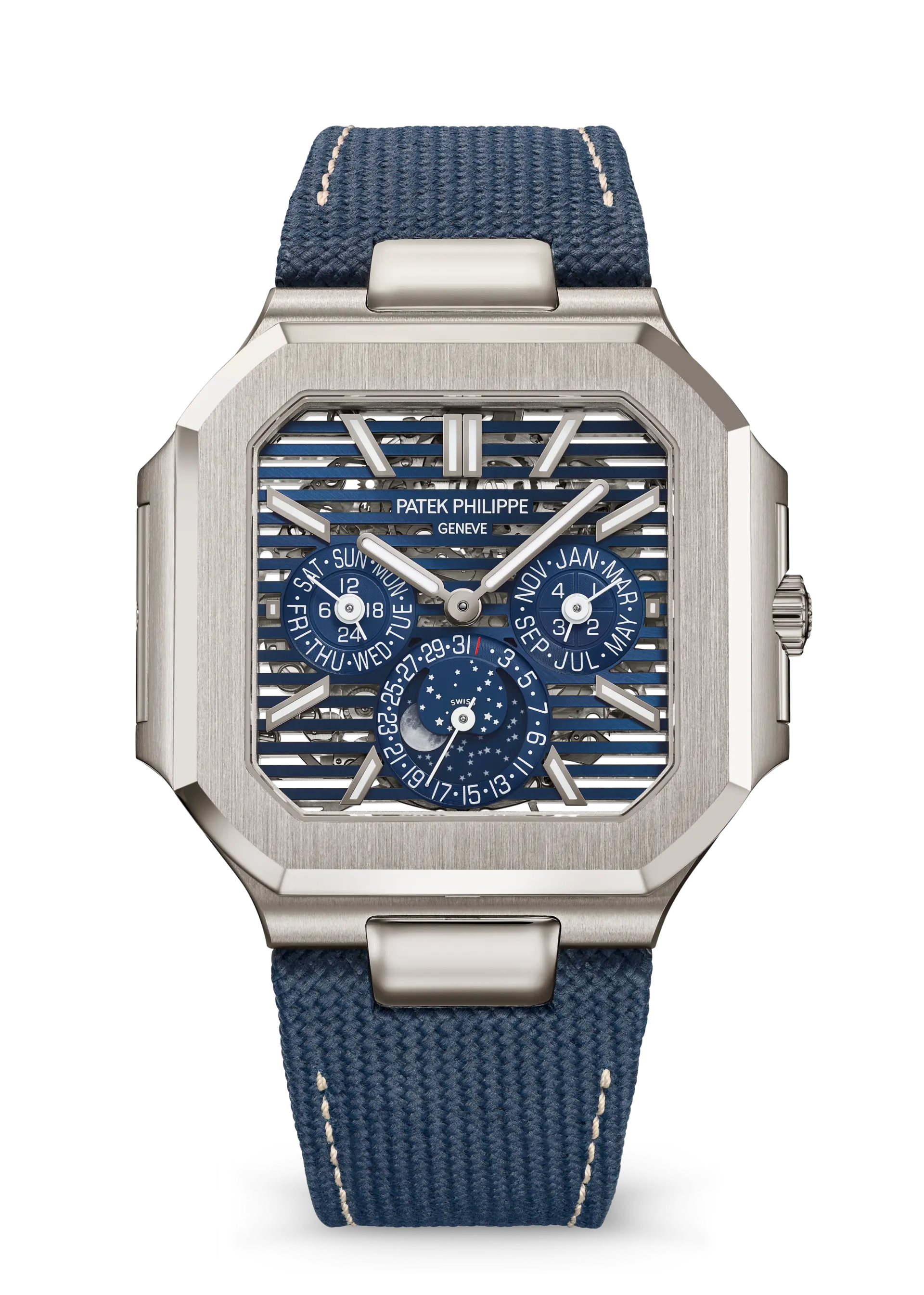 Patek Philippe Cubitus Perpetual Calendar, Skeleton 5840P-001