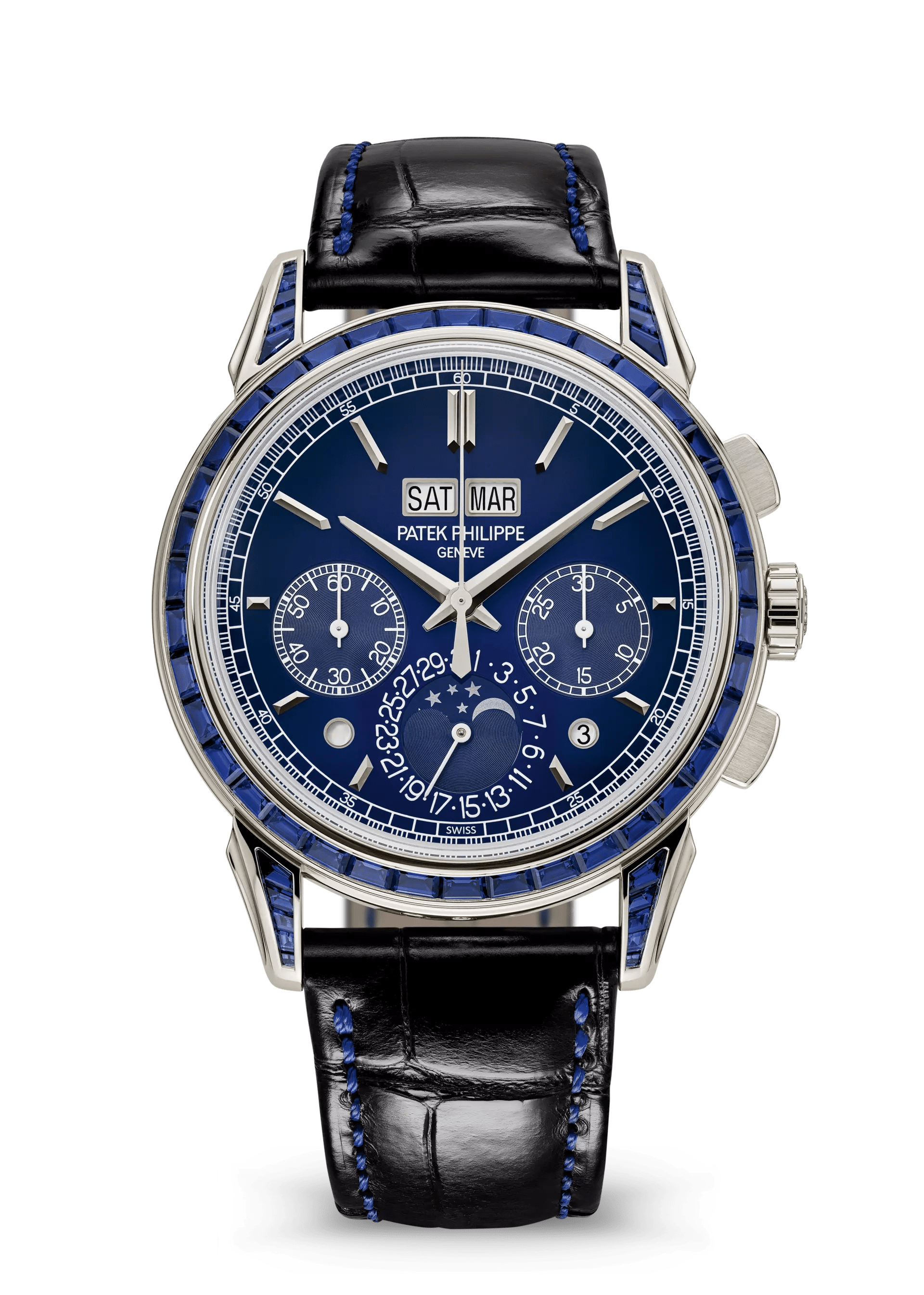 Patek Philippe Grand Complications Chronograph, Perpetual Calendar, Joaillerie 5271/11P-010