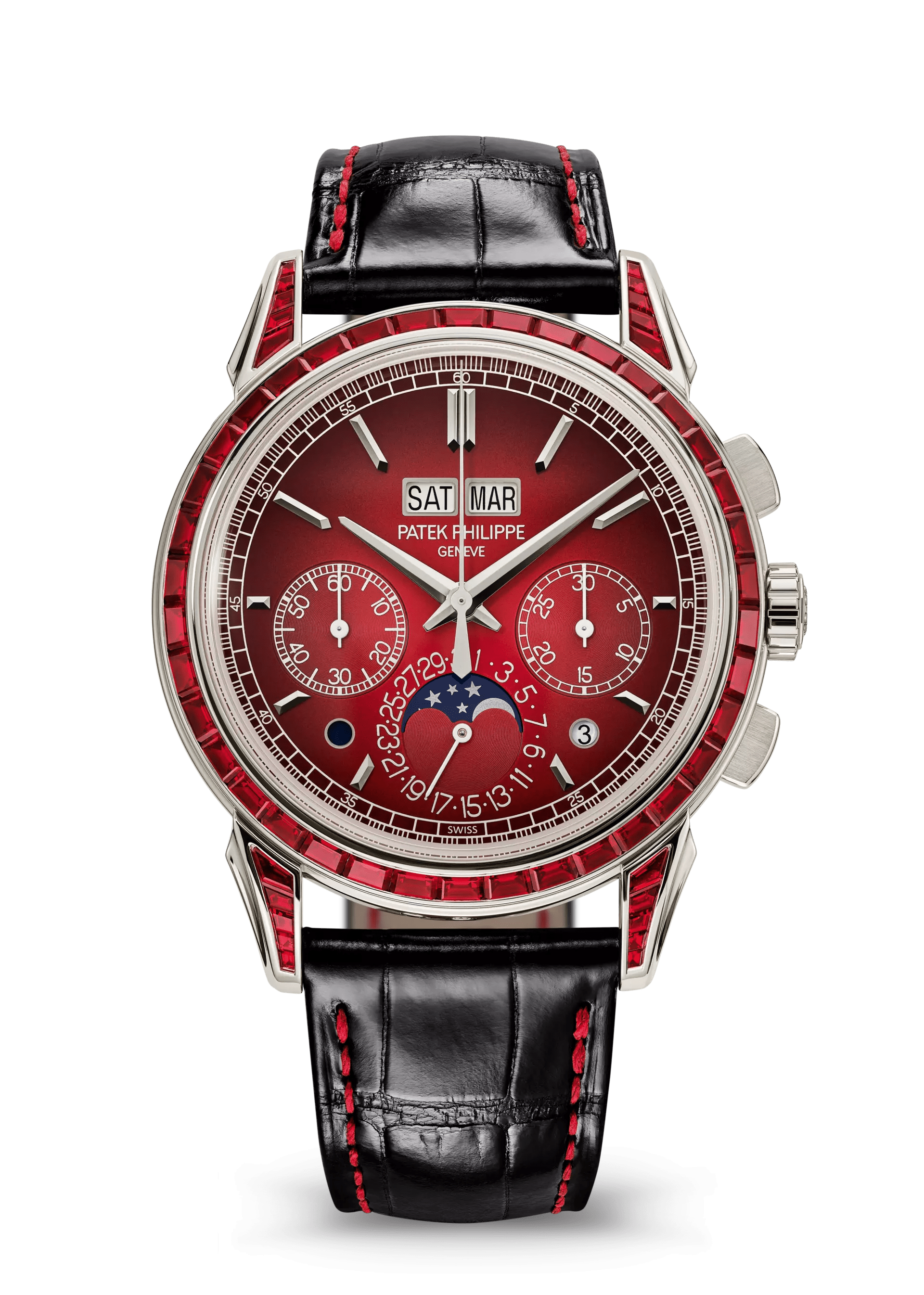 Patek Philippe Grand Complications Chronograph, Perpetual Calendar, Joaillerie 5271/12P-010