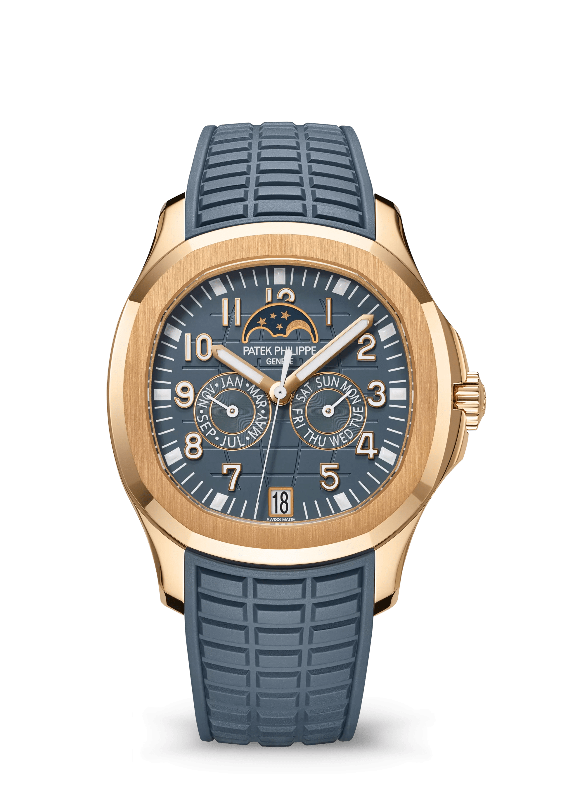 Patek Philippe Aquanaut Annual Calendar, Moon Phases 5261