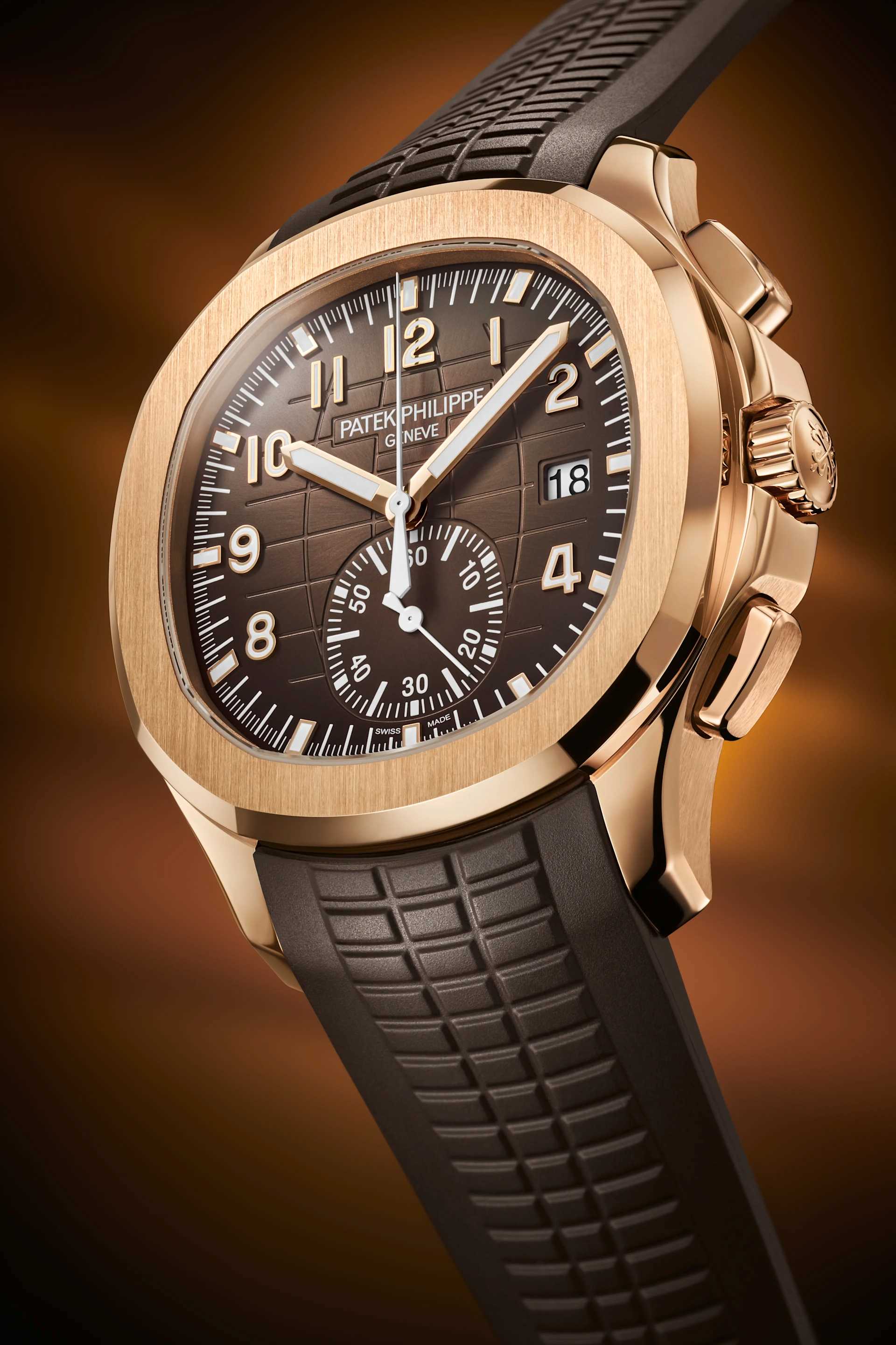 ローズゴールド仕様アクアノート5968R-001モデル | Patek Philippe