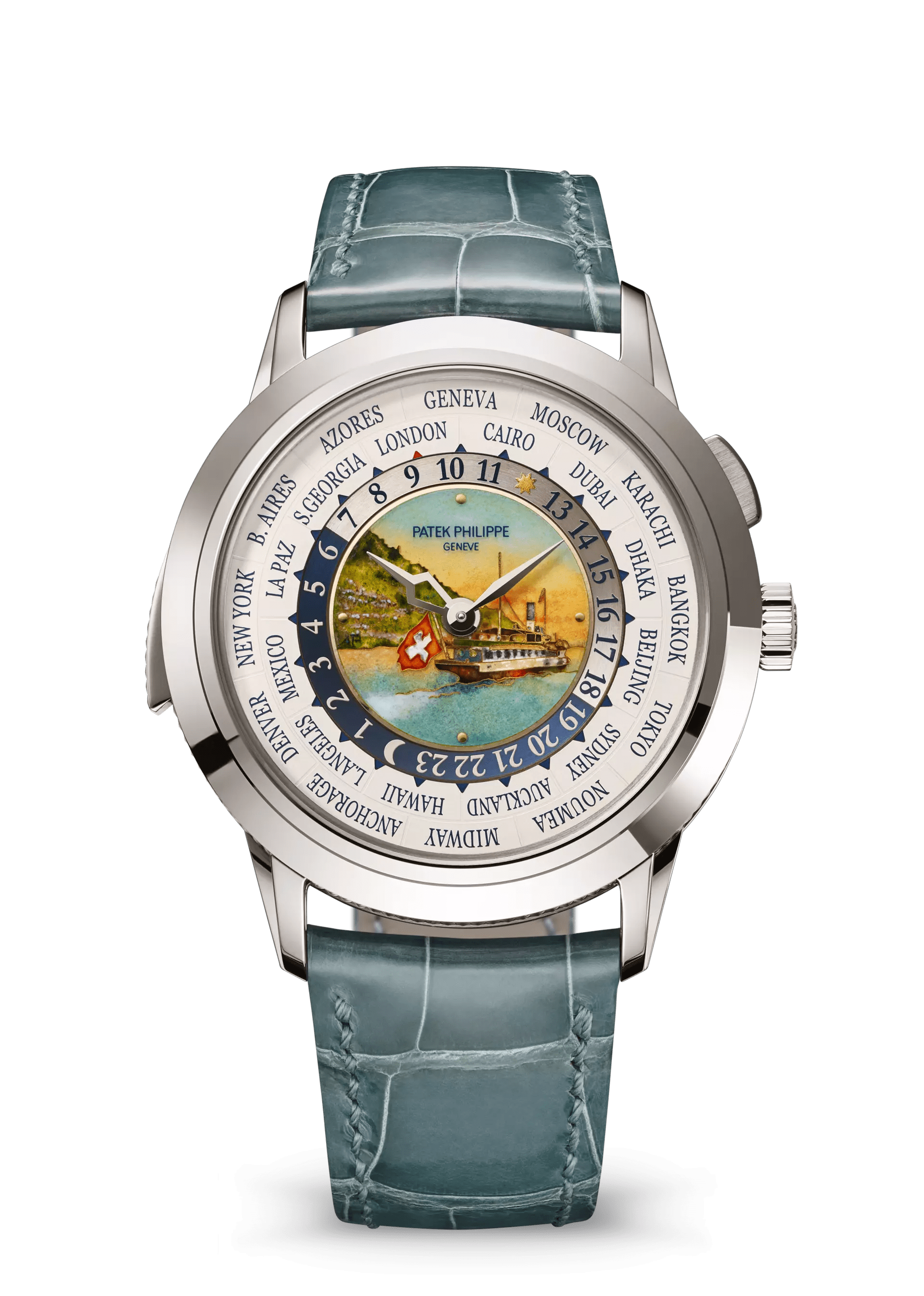 Patek Philippe Grand Complications Minute Repeater, World Time, Rare Handcrafts 5531