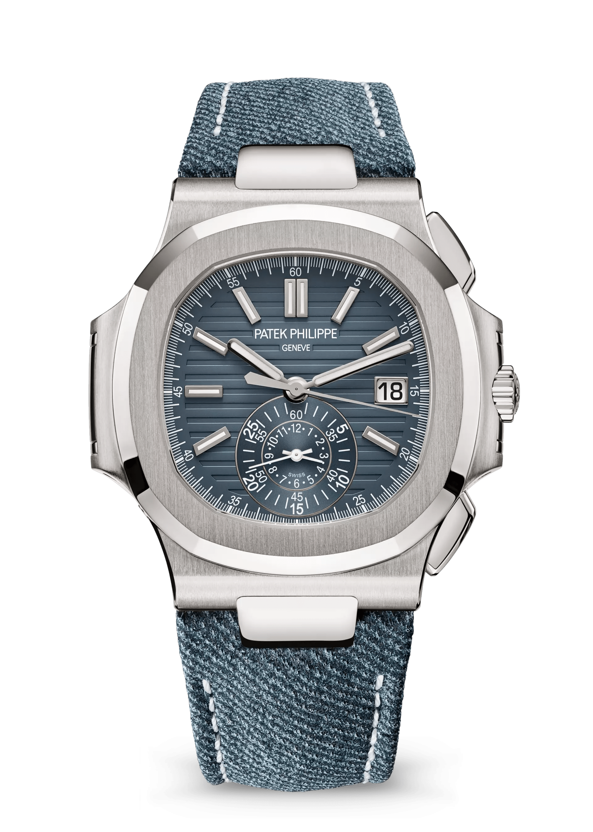 Patek Philippe Nautilus Flyback Chronograph, Date 5980/60G-001